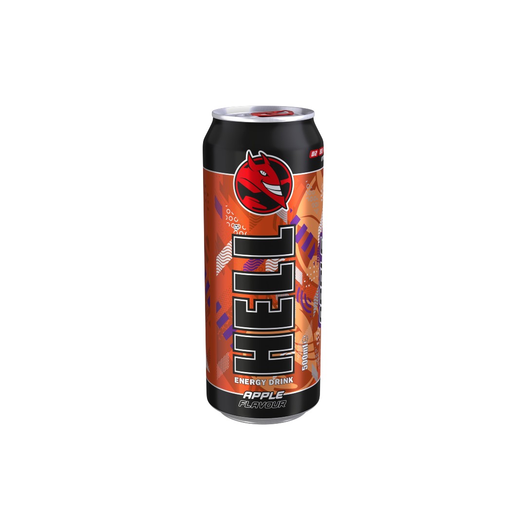 HELL ENERGY DRINK APPLE 500ML