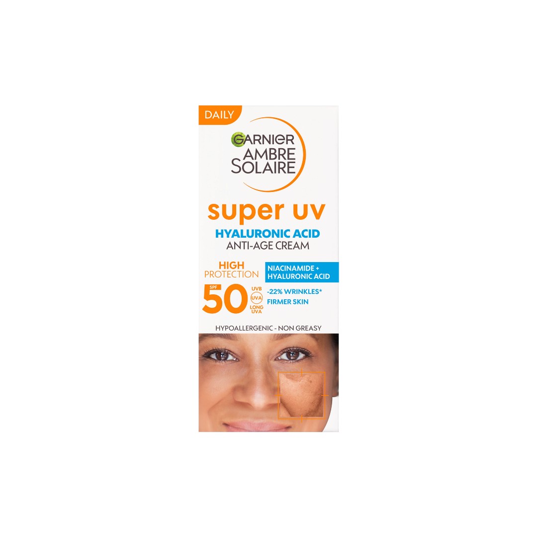 AMBRE SOLAIRE ANTIAGE ΚΡΕΜΑ SPF50+50ML