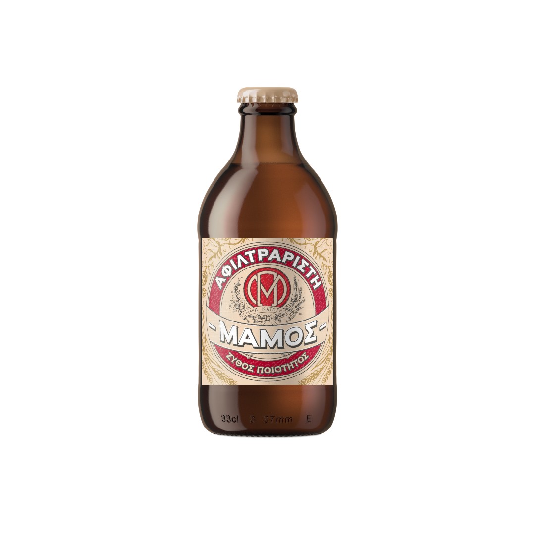 ΜΑΜΟΣ ΜΠΥΡΑ ΑΦΙΛΤΡΑΡΙΣΤΗ RETRO ΦΙΑΛΗ 330ML