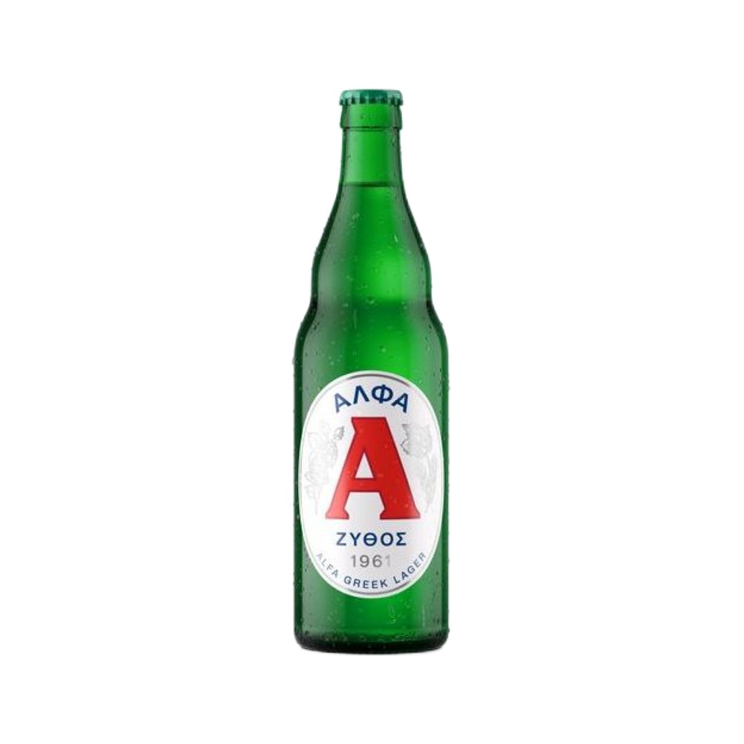 ΑΛΦΑ ΜΠΥΡΑ LAGER ΦΙΑΛΗ   500ML