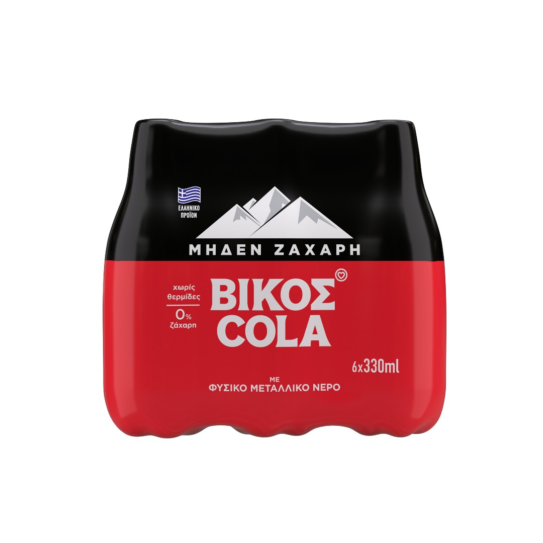 ΒΙΚΟΣ COLA ZERO PET 6*330ML