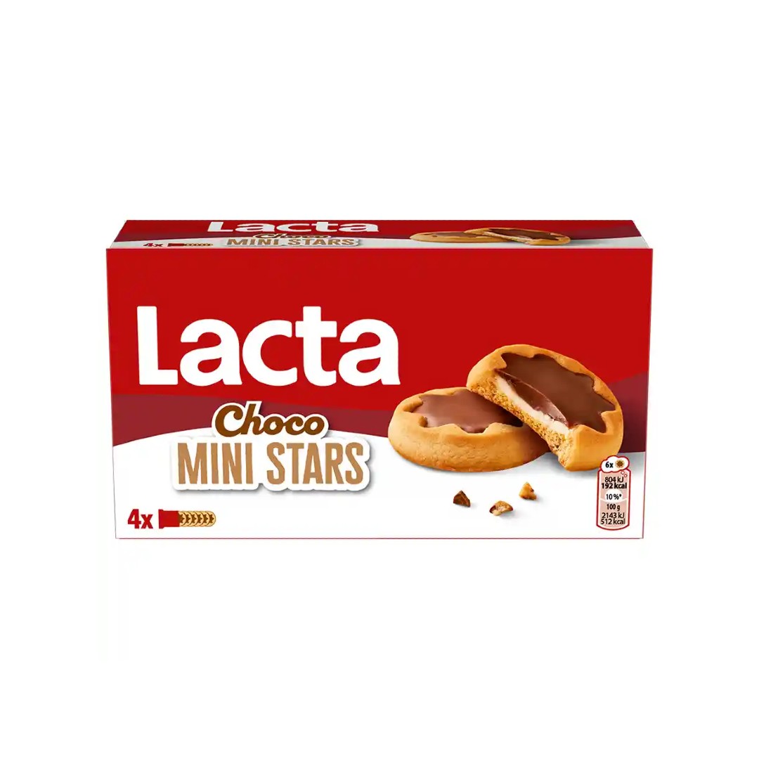 LACTA ΜΠΙΣΚΟΤΑ CHOCO MINI STARS 150ΓΡ