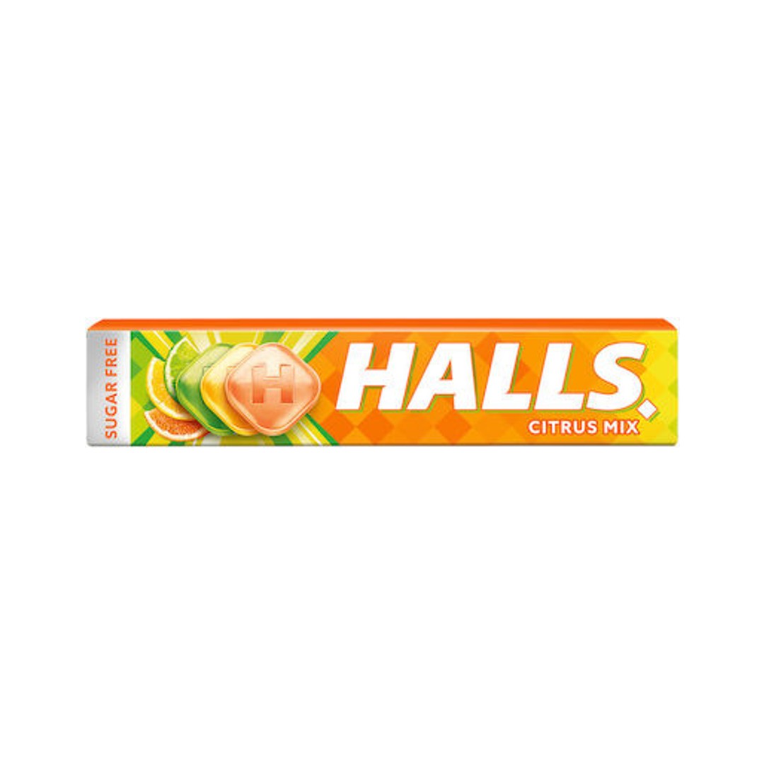 HALLS ΚΑΡΑΜΕΛΕΣ CITRUS MIX 32ΓΡ