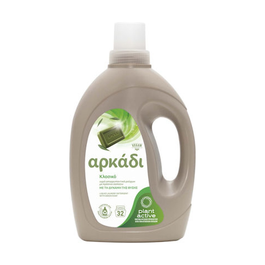 ΑΡΚΑΔΙ ΥΓΡΟ ΠΛΥΝΤ.ΚΛΑΣ. ΠΡΑΣΙΝΟ ΣΑΠΟΥΝΙ 32ΜΕΖ
