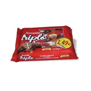 TRIPLO Γάλακτος Με Βάφλα