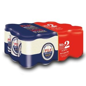 PILS HELLAS Μπύρα Pilsner (10+2) Δ