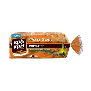 ΚΡΙΣ ΚΡΙΣ Φέτες Ζωής Χωριάτικο (-0.30)?