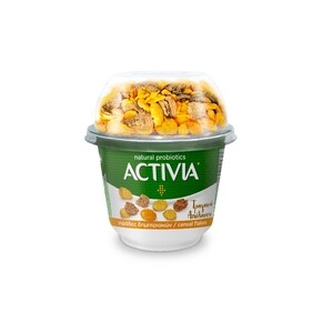 ACTIVIA Τραγ.Απόλαυση +20γρ Δημ/κα Επιδόρπιο Γιαουρτιού 180γρ.