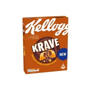 KELLOGG?S Krave Choco Caram.&Peanuts