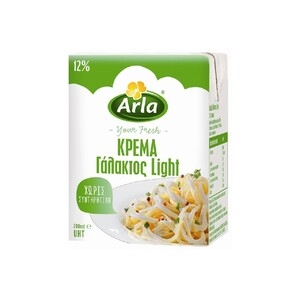 ARLA Κρέμα Γάλακτος Light 12% Λιπαρ