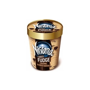 NIRVANA Choco Fudge.Caramel & Wafers