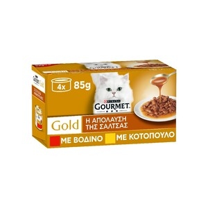 GOURMET Gold Κοτόπουλο&Βοδινό
