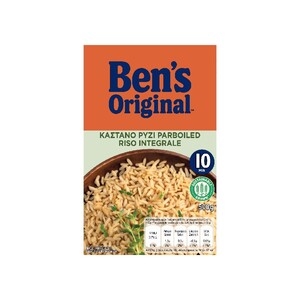 BEN΄S Ρύζι Καστανό Parboiled 10΄ Original 500γρ.