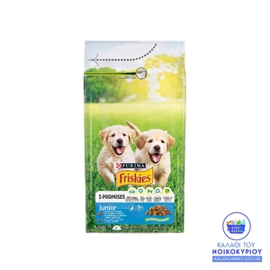 FRISKIES Junior ΚοτόπουλοκαιΛαχανικά Ξηρή Τροφή Για Σκύλους 1.5kg