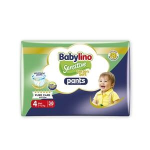 BABYLINO Economy Unisex No4 7-13kg Πάνα Βρακάκι 38 τεμ,