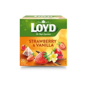 LOYD Μαύρο Τσάι Φράουλα Βανίλια