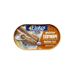 FLOKOS Σκουμπρί Καπνιστό σε Λάδι