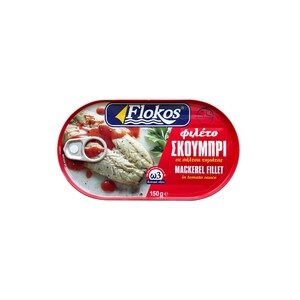 FLOKOS Σκουμπρί σε Σάλτσα Τομάτας