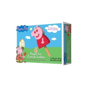 PEPPA ΠΑΓΩΤΟ ΞΥΛΑΚΙ ΒΑΝ/ΦΡΑΟΥΛΑ 6*33ΓΡ