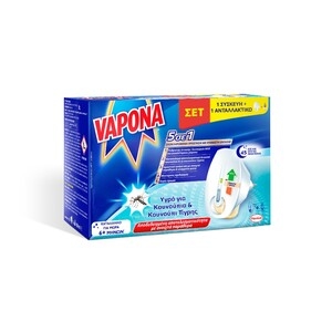 VAPONA Set Συσκευή & Υγρό 45 Νύχτες