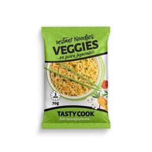 TASTY COOK NOODLES ΜΕ ΛΑΧΑΝΙΚΑ 70ΓΡ