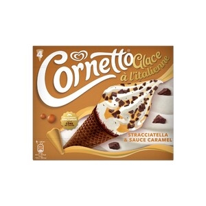 CORNETTO Soft Stracciatella & Caramel