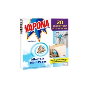 VAPONA Mini Thin Moth Paper