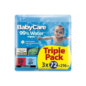 BABYCARE 99% Water Triple Pack