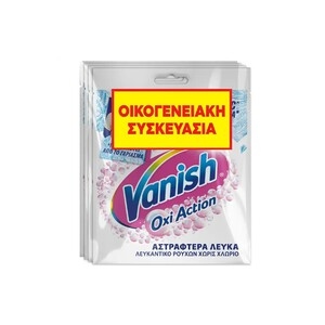 VANISH WHITE SACHET FAMILY 4*30ΓΡ
