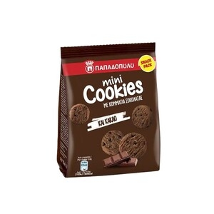 ΠΑΠΑΔΟΠΟΥΛΟΥ Cookies Mini Διπλή Σοκολάτα
