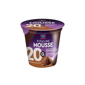 ΔΕΛΤΑ Vitaline Mousse Μαύρη Σοκολάτα