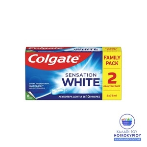 COLGATE Sensation White Family Pack