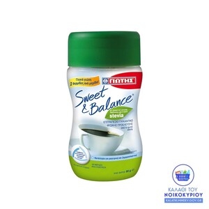 SWEET & BALANCE Επιτραπέζιο Σε Σκόνη Με Stevia