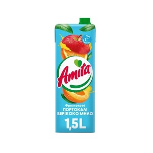 AMITA Πορτοκάλι Βερίκοκο Μήλο