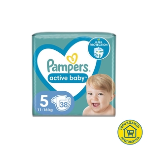PAMPERS Active Baby Maxi No5