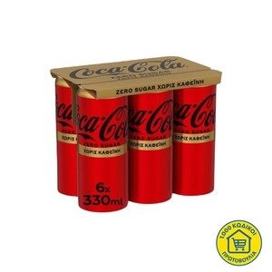 COCA COLA Zero Χωρίς Καφεΐνη