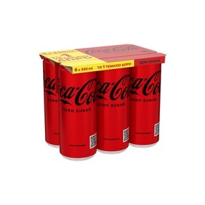 COCA COLA Zero (5+1) Δώρο