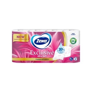 ZEWA Exclusive Ultra Soft 8αρι 4φ.