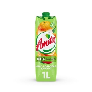 AMITA Μήλο Πορτοκάλι Καρότο