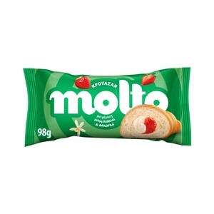 MOLTO Κρουασάν Βανίλια Φράουλα