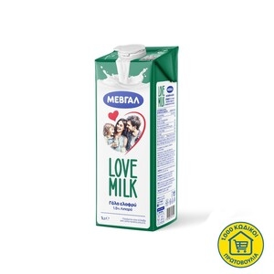 ΜΕΒΓΑΛ Love Milk Ελαφρύ 1.5%
