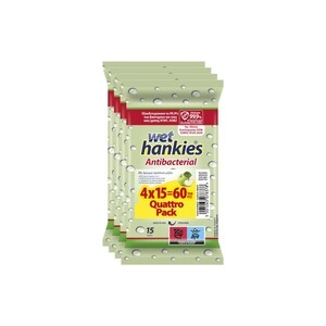 WET HANKIES Αντιβακτηριδιακά Μήλο