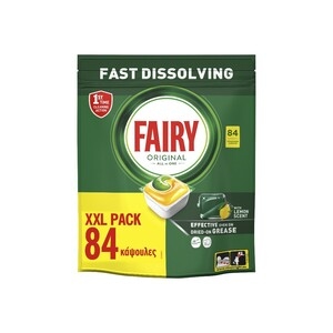 FAIRY Caps Original Λεμόνι XXL