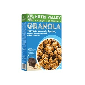 NUTRI VALLEY Granola Βανίλια Σοκολάτα