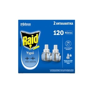 RAID  Υγρό Ανταλλακτικό 120 Νύχτες
