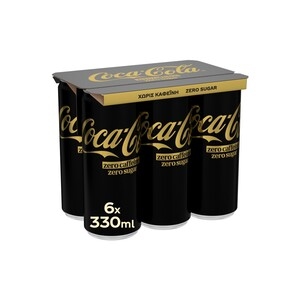 COCA COLA Zero Χωρίς Καφεΐνη