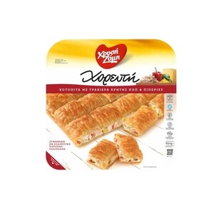 ΧΡΥΣΗ ΖΥΜΗ Κοτόπιτα με Γραβιέρα-Πιπεριές