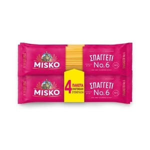 MISKO Μακαρόνια Σπαγγέτι Νο6