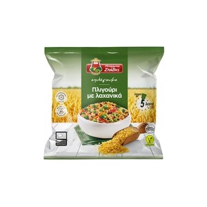 ΜΠΑΡΜΠΑ ΣΤΑΘΗΣ Πλιγούρι με Λαχανικά