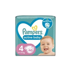 PAMPERS Active Baby Maxi No4